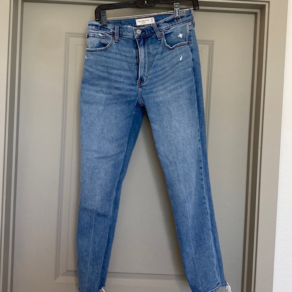 Abercrombie High rise skinny jeans